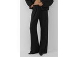Weite leg Textur Strickhosen