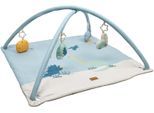 Spielbogen STERNTALER "Dino Rexi", blau (graublau), Spielbögen, Baby, Polyester