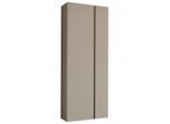 Moderano Garderobenschrank Gardasee, Taupe, Holzwerkstoff, 1 Fächer, 60x165x33 cm, Beimöbel erhältlich, Typenauswahl, wandhängend, Garderobe, Garderobenschränke, Garderobenschränke