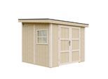 GARTENHAUS 5,9 m² - H231x248x294 cm - Ohne Boden und Seitenwand – M938B