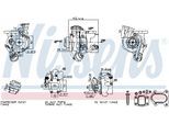 NISSENS Lader, Aufladung 93673 für Mercedes