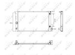 NRF Kühler, Motorkühlung 53766 für TOYOTA