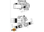 NRF Thermostat, Kühlmittel 725051 für Opel Vaughall GM NISSAN RENAULT