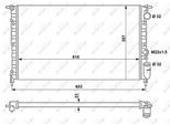 NRF Kühler, Motorkühlung 507465 für RENAULT