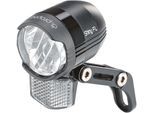 Fahrradbeleuchtung PROPHETE "Prophete LED-Scheinwerfer (9-48V), 60-100 Lux", schwarz, Fahrradlampen