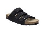 Sandale JOSEF SEIBEL "Josef 07, schwarz", Herren, Gr. 42, schwarz, Obermaterial: 100% Rindsleder Leather cow., Schuhe Sandale