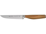 Zubereitungsmesser WMF "Grand Wood", braun (edelstahl, braun), Klingenlänge 12cm, Spezialklingenstahl, Kochmesser, Zubereitungsmesser, 12 cm, Olivenholzgriff, handgeschmiedeter Spezialklingenstahl