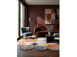 Wollteppich modern Bunt 120 x 170 cm - HALLEIN Kadima Design