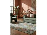 Wollteppich floral Grün-Bunt 120 x 170 cm - VALE Kadima Design