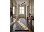 Läufer Wolle Grau 60 x 230 cm - LEVEN Kadima Design