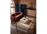 Flachgewebe-Teppich Wollmischung Bunt 140 x 200 cm - FROND Kadima