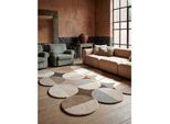 Wollteppich modern Beige-Braun 200 x 290 cm - HALLEIN Kadima Design
