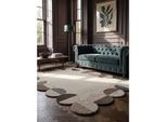 Wollteppich Kurzflor Natur 200 x 290 cm - HALLEIN Kadima Design