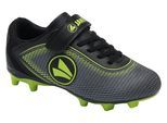 Fußballschuh JAKO "J-SFG COURSE EV", Mädchen, Gr. 33, jetschwarz, lime, Synthetik, Textil, Schuhe Fußballschuh, für Rasenplätze, für Kinder