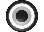 LED Deckenleuchte "SPEAKER", aluminiumfarben eloxiert, 1, Ø 40cm H: 8cm, 1 Stk., HELL HÖLLISCH GUTES LICHT, Leuchten, B-Link Fernbedienung, CCT, LED Deckenleuchte