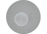 LED Deckenleuchte "STELLA", silber (aluminiumfarben eloxiert), 1, Ø 45cm H: 4cm, 1 Stk., HELL HÖLLISCH GUTES LICHT, Leuchten, B-Link Fernbedienung, CCT, LED Deckenleuchte
