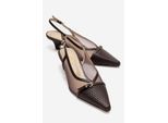 Laviera Mesh Slingback Pump