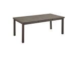 Amatio Gartentisch , Anthrazit, Grau , Metall, Glas , rechteckig , eckig , 100x76x180(240) cm , ausziehbar , Gartenmöbel, Gartentisch, Gartentische ausziehbar