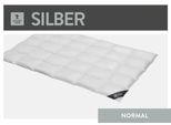 Daunenbettdecke SPESSARTTRAUM "Silber", weiß, B:155cm L:220cm, Bezug: 100% Baumwolle. Füllung: 100% Daunen, Bettdecken, Daunenbettdecke, hergestellt in Deutschland, allergikerfreundlich