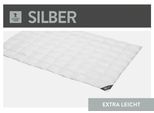 Daunenbettdecke SPESSARTTRAUM "Silber", weiß, B:135cm L:200cm, Bettdecken Bezug: 100% Baumwolle. Bezug: 100% Baumwolle. Bettdecken Füllung: 100% Daunen. Füllung: 100% Daunen, Bettdecken, Daunenbettdecke, hergestellt in Deutschland, allergikerfreundlich