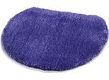 WC-Deckelbezug KLEINE WOLKE "»Soft«" Gr. 51, blau (royalblau), H:20mm, Kunstfaser, Badematten, WC-Deckelbezug, Uni Farben, waschbar