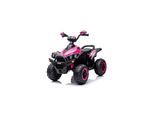 Chipolino Kinder Elektroquad ATV Speed Licht Musik 2 Motoren Fußpedal bis 35 kg rosa