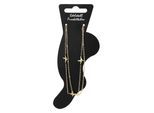 Armband ADELIA´S "Armband – Herz aus Edelstahl 24 cm", gold, Armbänder, Damen, 24cm, Edelstahl, Armband, Zum Verschenken – ideal zum Valentinstag