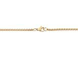 Kette ohne Anhänger ADELIA´S "Halskette aus Edelstahl mit Strass Steinchen 61 cm", gold, Halsketten, Damen, 61cm, Edelstahl, Perfekt als Geschenk für besondere Menschen