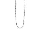Gliederkette ADELIA´S "Halskette – Venezianerkette aus Edelstahl 45 cm", silber, Halsketten, Damen, 45cm, Edelstahl, Gliederkette, Ideal zum Verschenken – schlicht und stilvoll
