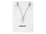 Kette ohne Anhänger ADELIA´S "Halskette mit Anhänger – aus Edelstahl", silber, Halsketten, Damen, 43cm, Edelstahl, Ideal als Geschenk – dezent und elegant