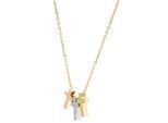 Kette ohne Anhänger ADELIA´S "Halskette mit Anhänger – aus Edelstahl", gold, Halsketten, Damen, 42cm, Edelstahl, Ideal als Geschenk zum einfach so