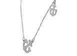 Kette ohne Anhänger ADELIA´S "Halskette mit Anhänger – aus Edelstahl", silber, Halsketten, Damen, 45cm, Edelstahl, Perfekt zum Verschenken an besondere Menschen