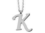 Kette ohne Anhänger ADELIA´S "Halskette mit Anhänger – Buchstabe S aus Edelstahl", silber, Halsketten, Damen, 48cm, Edelstahl, Zum Verschenken – passend für viele Anlässe