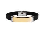Armband ADELIA´S "Armband aus Leder 21 cm", schwarz, Armbänder, Damen, 21cm, Leder, Armband, Perfekt als Geschenk für besondere Menschen