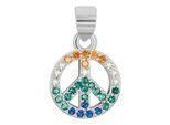 Kettenanhänger ADELIA´S "Anhänger aus 925 Silber mit Zirkonia", silber, Schmuckanhänger, Damen, Silber 925 (Sterlingsilber), Kettenanhänger, Ein stilvolles Geschenk für besondere Momente