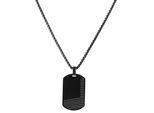 Kette ohne Anhänger ADELIA´S "Halskette mit Anhänger – aus Edelstahl", schwarz, Halsketten, Damen, 61cm, Edelstahl, Perfekt als Geschenk zum Valentinstag