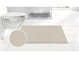 Badematte OTTO HOME "Cali, Badvorleger, Badezimmer Teppich, Duschvorleger", creme, H:10mm, Polyester, Badematten, Badematte, weich, Uni Farben, auch als Teppich erhältlich