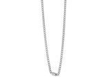 Kette ohne Anhänger ADELIA´S "Halskette – Panzerkette aus Edelstahl 60 cm", silber, Halsketten, Damen, 60cm, Edelstahl, Ideal zum Verschenken – schlicht und stilvoll