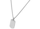 Kette ohne Anhänger ADELIA´S "Halskette mit Anhänger – aus Edelstahl", silber, Halsketten, Damen, 61cm, Edelstahl, Zum Verschenken an Menschen, die Ihnen am Herzen liegen