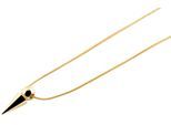 Kette ohne Anhänger ADELIA´S "Halskette mit Anhänger – aus Edelstahl", gold, Halsketten, Damen, 50cm, Edelstahl, Ein Geschenk, das Freude macht