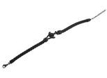 Armband ADELIA´S "Armband aus Leder 19 cm", schwarz, Armbänder, Damen, 19cm, Leder, Armband, Eine schöne Geschenkidee für jeden Anlass