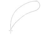 Kette ohne Anhänger ADELIA´S "Halskette mit Anhänger – Kreuz aus Edelstahl", silber, Halsketten, Herren, 61cm, Edelstahl, Perfekt als Geschenk zum einen besonderen Tag