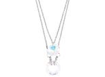 Kette ohne Anhänger ADELIA´S "Halskette – Ankerkette aus Edelstahl 45 cm", silber, Halsketten, Damen, 45cm, Edelstahl, Perfekt als Geschenk zum Jubiläum