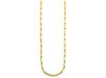 Kette ohne Anhänger ADELIA´S "Halskette – Königskette aus Edelstahl 50 cm", gold, Halsketten, Herren, 50cm, Edelstahl, Perfekt als Geschenk für besondere Menschen