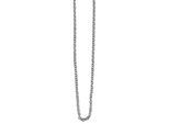 Kette ohne Anhänger ADELIA´S "Halskette aus Edelstahl 45 cm", silber, Halsketten, Damen, 45cm, Edelstahl, Zum Verschenken – passend für viele Anlässe