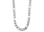 Kette ohne Anhänger ADELIA´S "Halskette – Figarokette aus Edelstahl 43 cm", silber, Halsketten, Damen, 43cm, Edelstahl, Zum Verschenken – ideal zum Jubiläum