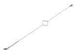 Kette ohne Anhänger ADELIA´S "Halskette mit Anhänger – aus Edelstahl", silber, Halsketten, Damen, 43cm, Edelstahl, Geschenkidee: zeitlos und vielseitig