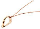 Kette ohne Anhänger ADELIA´S "Halskette mit Anhänger – aus Edelstahl", rosa (gold), Halsketten, Damen, 50cm, Edelstahl, Ideal als Geschenk – dezent und elegant