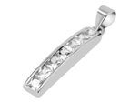 Kettenanhänger ADELIA´S "Anhänger aus 925 Silber mit Zirkonia", silber, Schmuckanhänger, Damen, Silber 925 (Sterlingsilber), Kettenanhänger, Ein stilvolles Geschenk für besondere Momente
