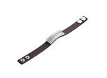 Armband ADELIA´S "Armband aus Leder 22 cm", braun, Armbänder, Damen, 22cm, Leder, Armband, Eine schöne Geschenkidee für jeden Anlass